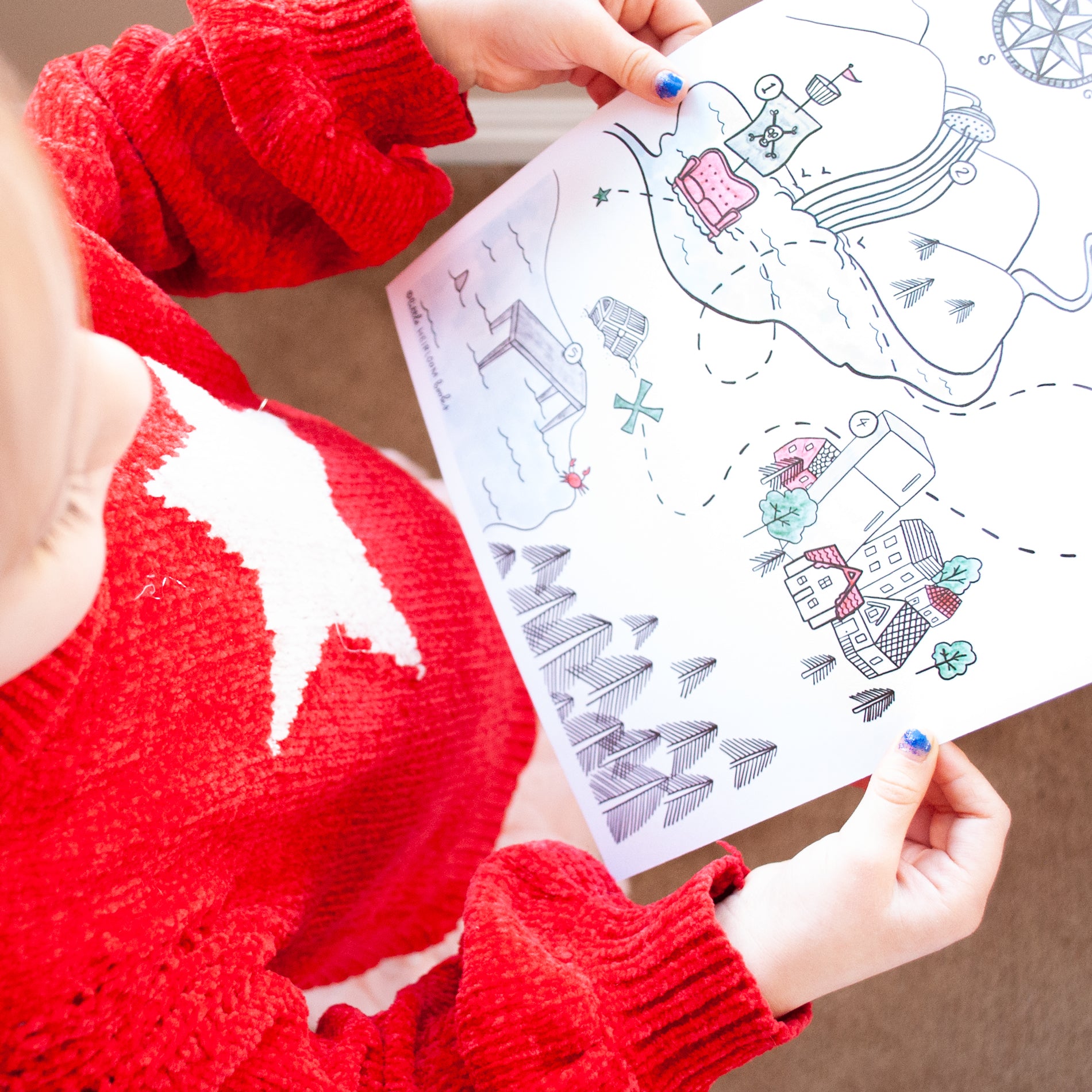 Beyond the Book: Gingerbread Pirates Treasure Map